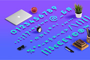 George Sans Geometric Typeface, a Sans Serif Font by Kaligra.co (Thumbnail 15 of 18)
