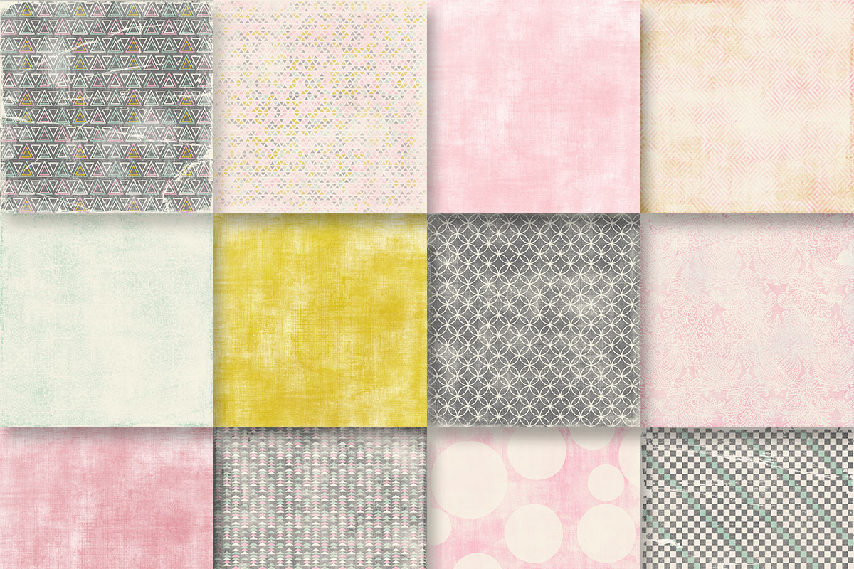 Background Paper Kit 33, a Pattern Graphic by Mod Paperie (Photo 2 of 2)
