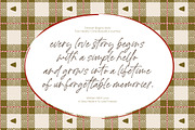 La Rettany Luxury Handwritten Font, a Script Font by Letterena Studios Script (Thumbnail 6 of 10)