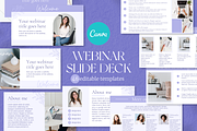 Webinar canva slides, a Presentation Template by DesignKora (Thumbnail 1 of 10)