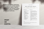 Recipe Template Bundle Canva, a Card Template by OrganizationOasisRo (Thumbnail 8 of 10)