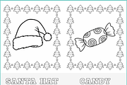 Kids Winter Holidays Coloring Pages, a Seasonal Illustration by Nuvame Arts & Designs (Thumbnail 5 of 14)