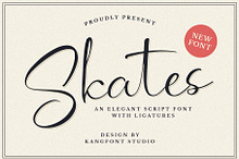 Skates – Elegant Script Font