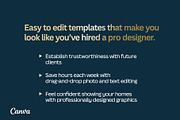 Navy & Gold Realtor Canva Templates, a Social Media Template by Evan Olsen Studios (Thumbnail 3 of 5)