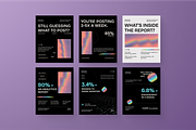 Analytics Report Instagram Post, a Social Media Template by SquidPixey (Thumbnail 4 of 6)