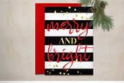 Christmas Greet Card Mockup, a Print Template by Garlic Friday Design (Thumbnail 2 of 2)