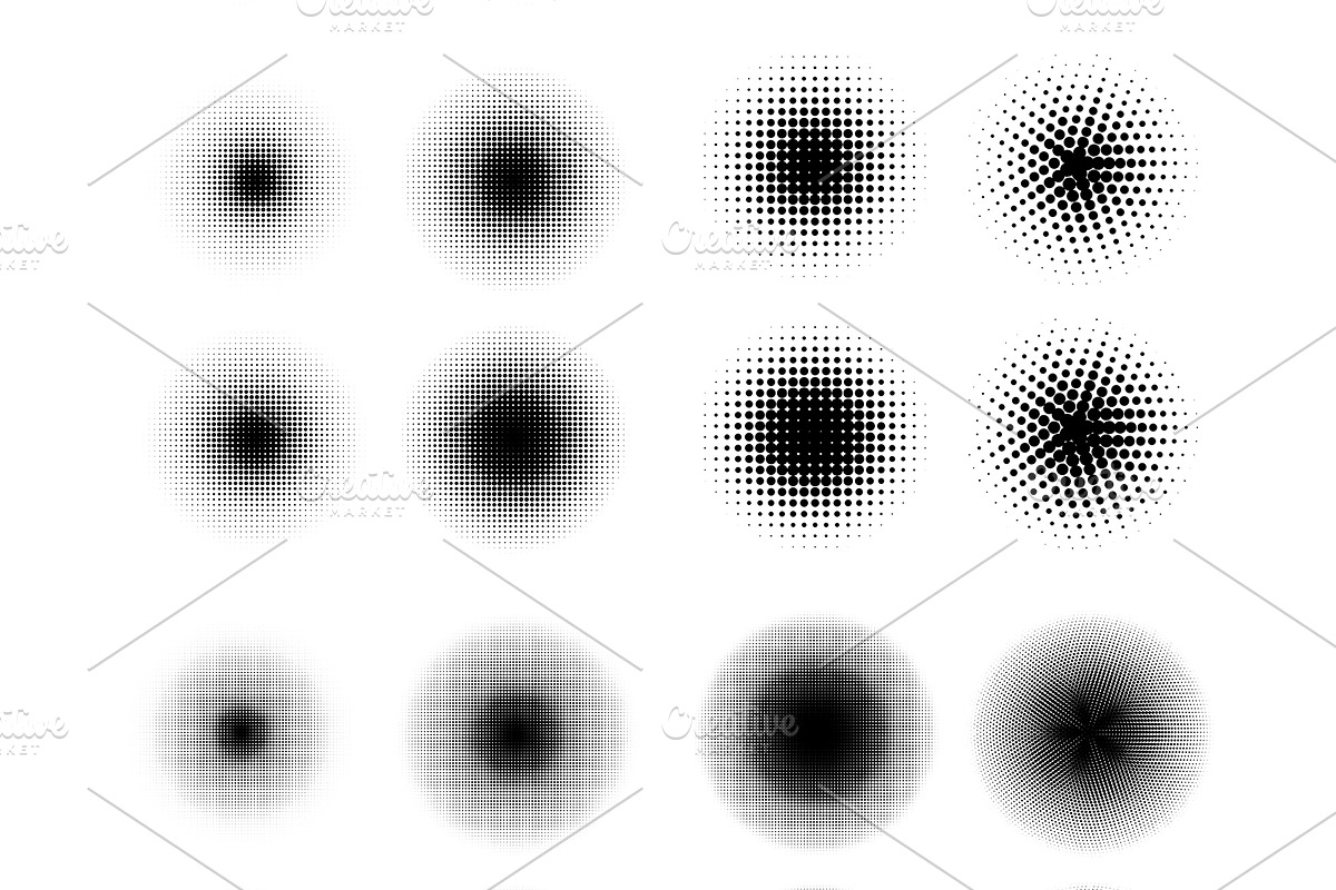 Gradia - Vector halftone Textures, a Texture Graphic by RDShop (Photo 8 of 16)