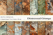 Distressed Grunge Digital Papers, a Background Graphic by BonaDesigns (Thumbnail 1 of 5)