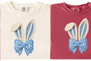 Faux Yarn Crochet Bunny Png, an Illustration by DreamCafeArt