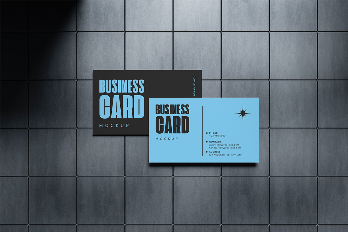 Business Card Mockup, a Merchandise Mockup by xavier_studio (Photo 3 of 5)