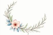 Floral Crescent Moon Watercolor Clip, a Graphic by Gaye Art (Thumbnail 6 of 17)