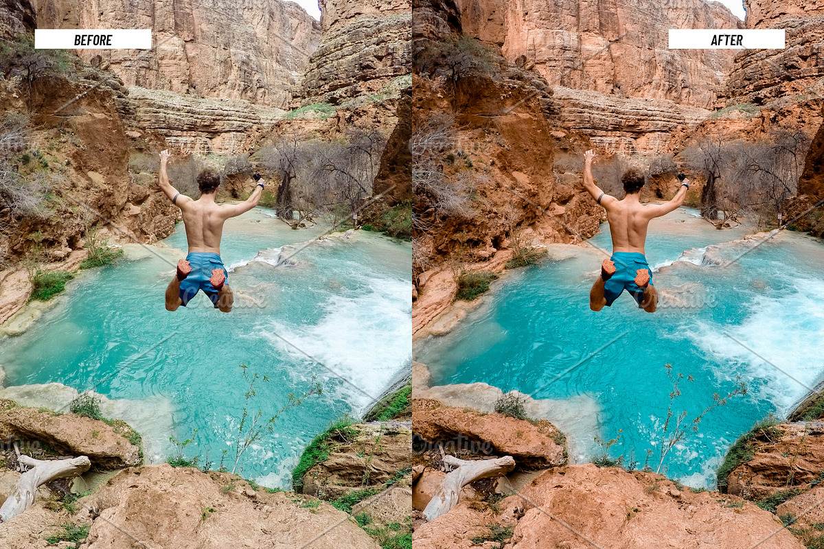 30 Lightroom Presets Teal & Orange, an Action Add-On by Best Lightroom Presets (Photo 5 of 14)