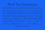 CS Parasite Stippled, a Sans Serif Font by Craft Supply Co. (Thumbnail 8 of 8)