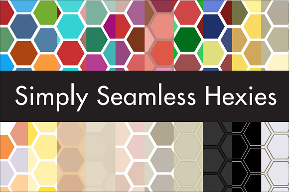 Simply Seamless Hexies preview 2