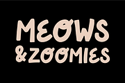 Furry Friend Handwritten Bold Font, a Handwritten Font by Forth and Wild (Thumbnail 7 of 7)