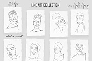 LINE ART COLLECTION DARK SKIN BEAUTY, a Food Illustration by ArtOLB (Thumbnail 10 of 11)