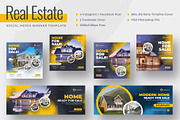 Real Estate Instagram Post | Cover, a Social Media Template by Uiparvin (Thumbnail 1 of 5)