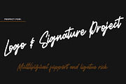 Whatfords - Monoline Script Font, a Script Font by AQR Studio (Thumbnail 5 of 11)