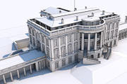 The White House Complex Washington L, an Architecture 3D Model by multimedia4ds (Thumbnail 14 of 16)