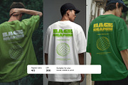 Back Graphic Tee Mockup, a Shirt Mockup by Awwwai Design Co. (Thumbnail 2 of 3)