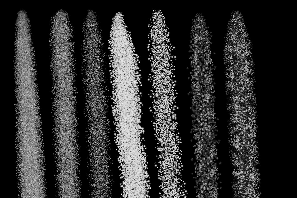 over 60 stipple brushes procreate, a Brush Add-On by Endete & Mazak brushes (Photo 3 of 8)