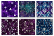 Silver Galaxy Digital Paper, a Texture Graphic by Dream Creation (Thumbnail 3 of 7)