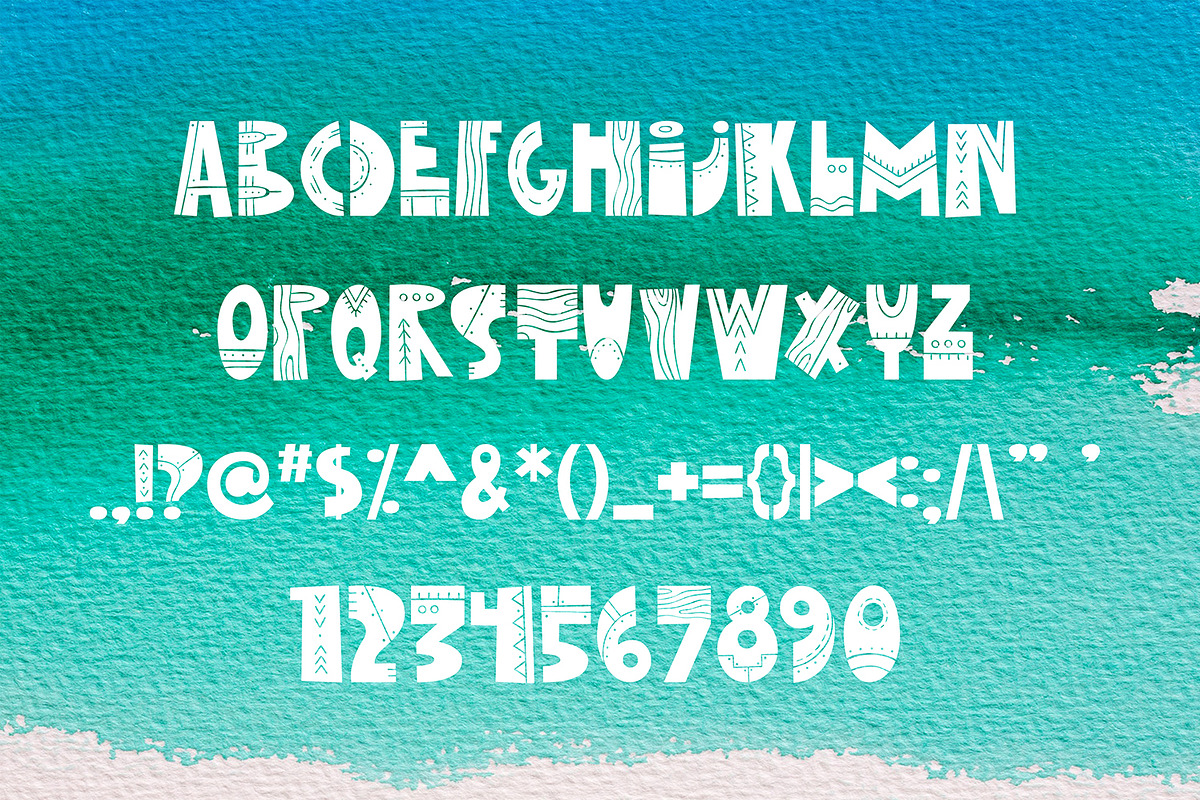 Little Submarine Kids Fonts preview 2