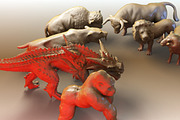 Beast Collection 1, an Animal 3D Model by Giimann (Thumbnail 5 of 9)