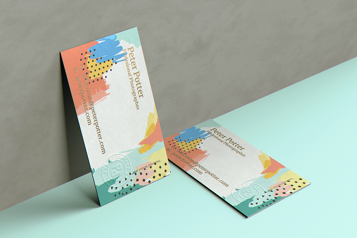 Business Card MockUp GigaPack, a Print Template by coloformia (Photo 28 of 30)