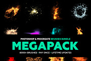 All Brushes Bundle 8000+ (1.0.3), a Brush Add-On by UnicDesign (Thumbnail 1 of 8)
