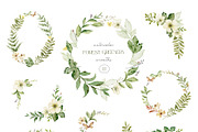 Watercolor set of Forest Greenery, an Illustration by Elena Medvedeva (Thumbnail 3 of 15)