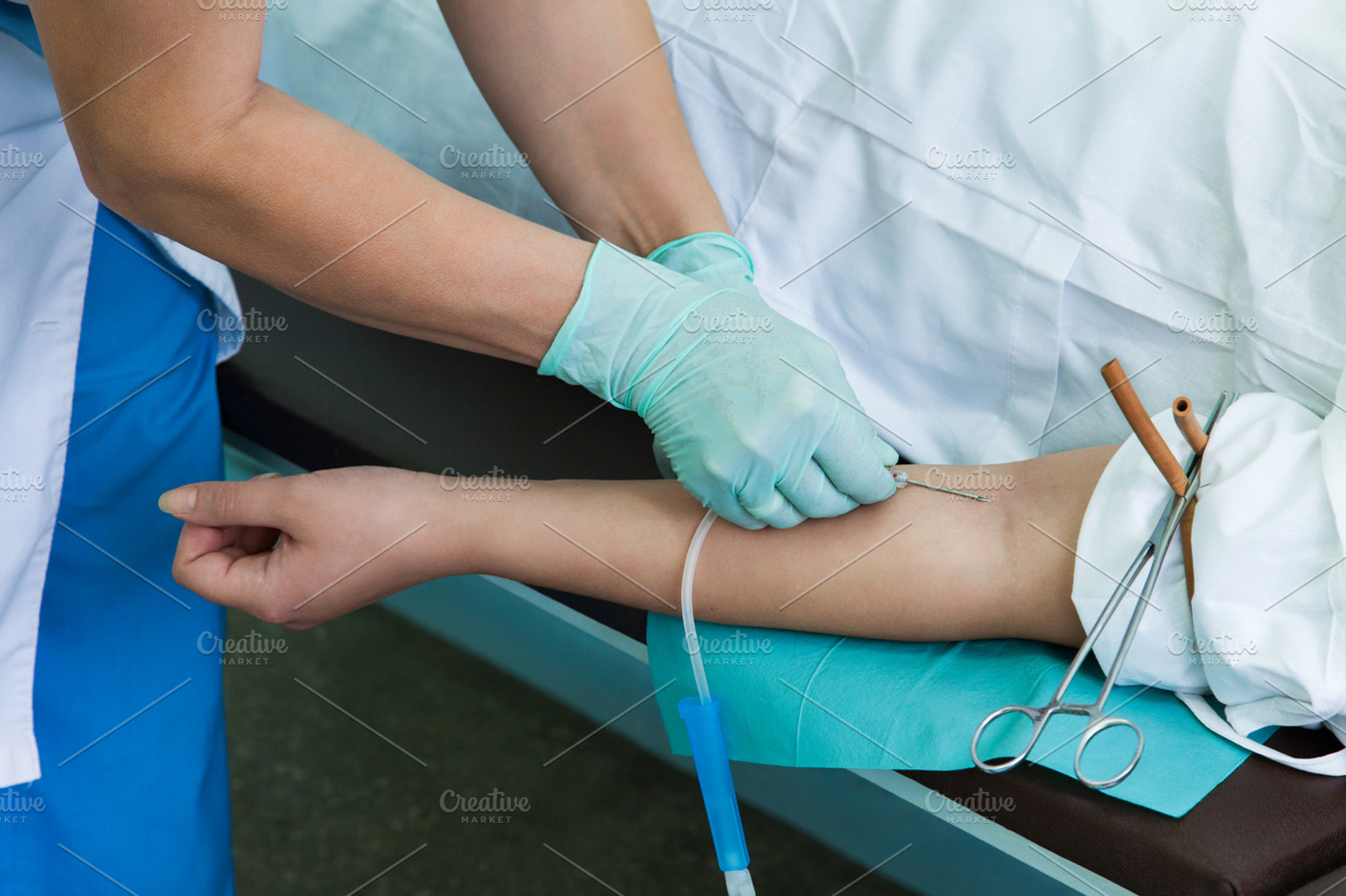 Clinical Laboratory Blood Test.