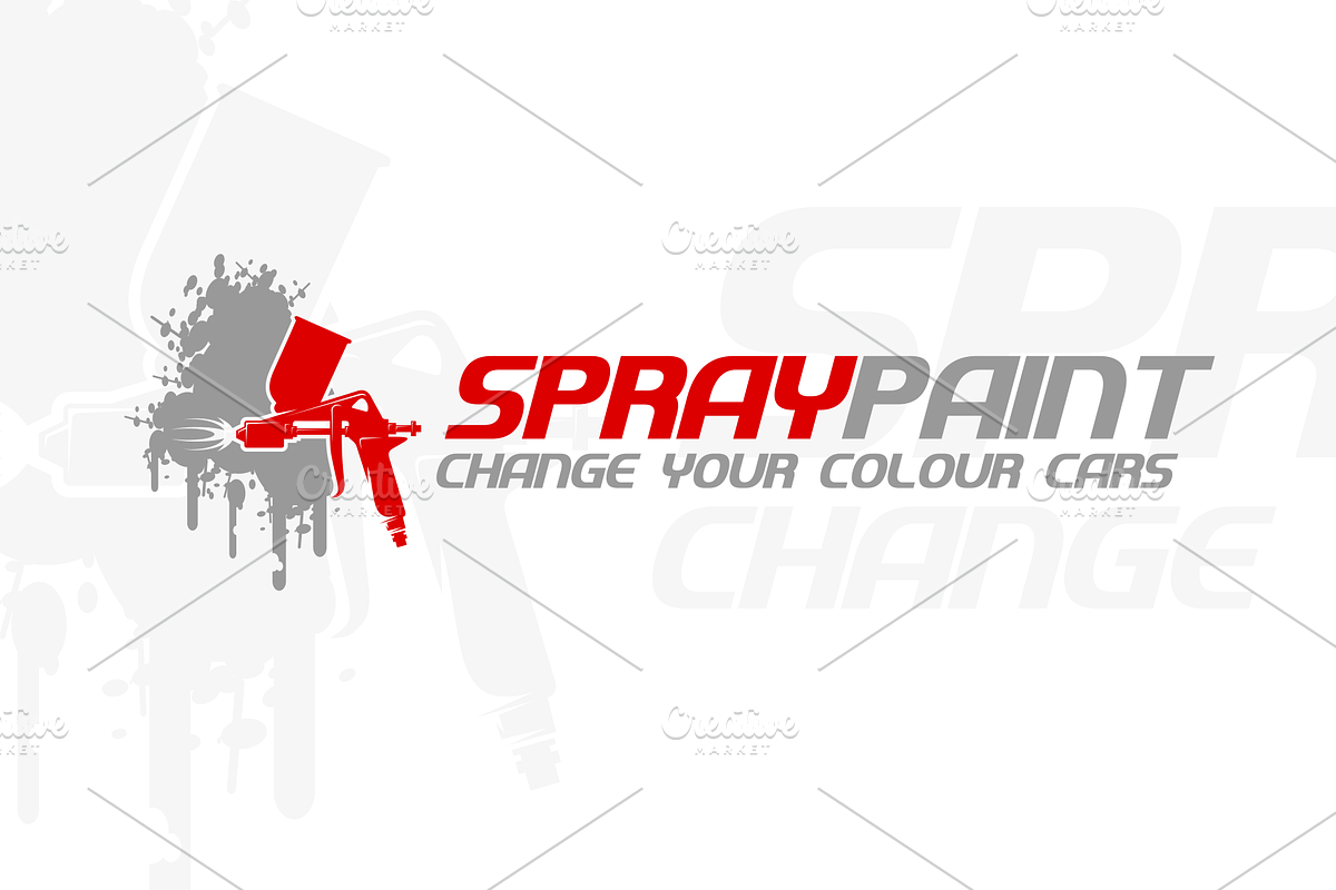 SPRAY PAINT CARS, a Branding & Logo Template by Dante art12 (Photo 1 of 3)