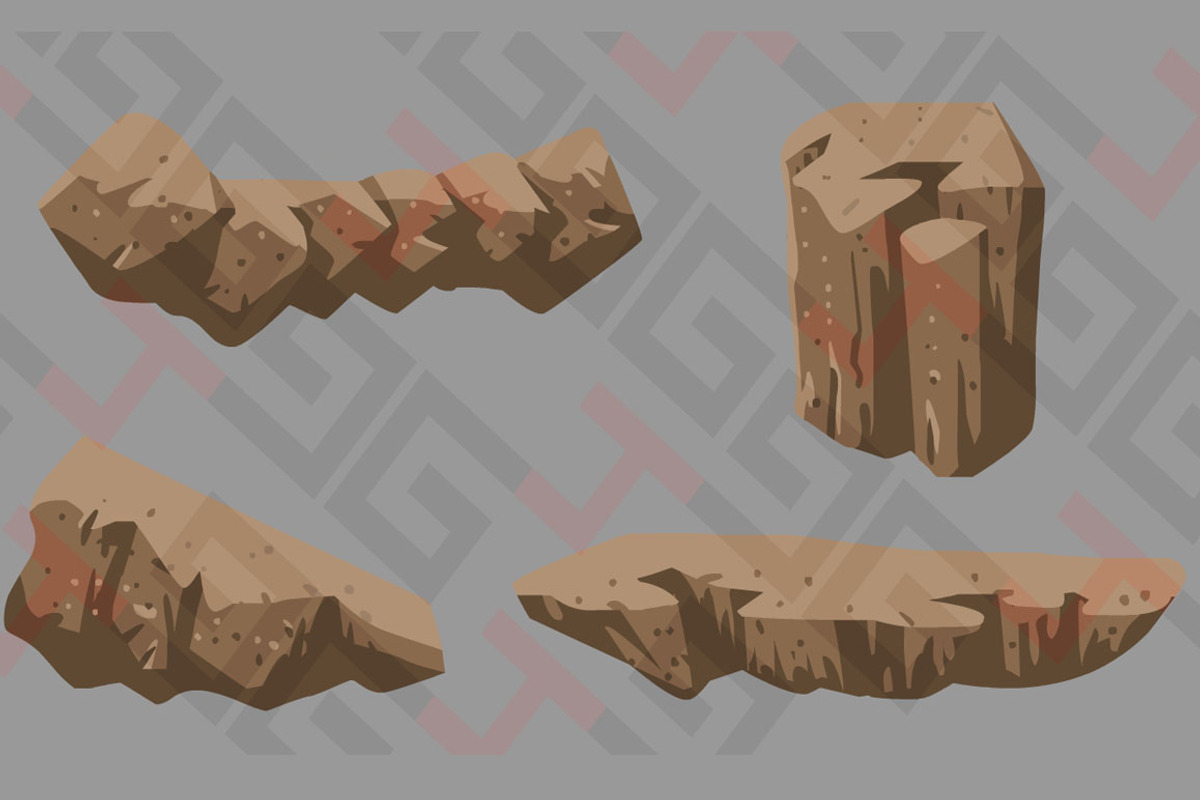 Platform rocks 002, a Graphic by Graphics 4 Games
