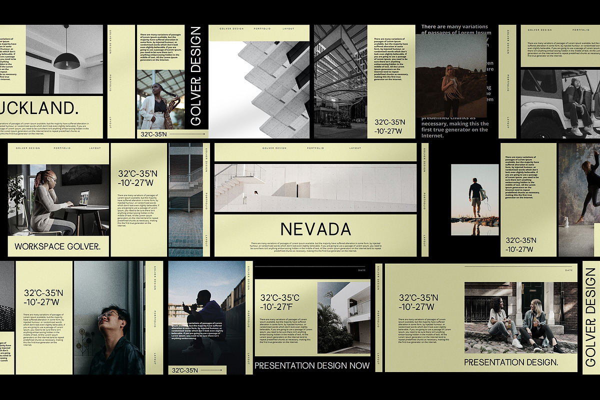 Golver Presentation Template preview 7