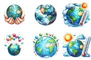 Earth Clipart PNG Free, an Illustration by DreamArtGraphic (Thumbnail 3 of 6)