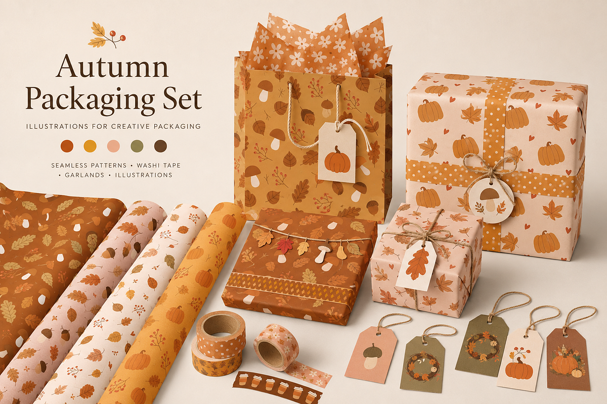 Thanksgiving Illustrations Bundle, a Seasonal Illustration by Anna Studio (Photo 4 of 13)