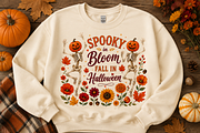 Retro Flowers Halloween Png Bundle, an Object Graphic by Daisy Design (Thumbnail 16 of 21)