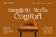 Marlin Modern Elegant Serif, a Serif Font by Alfinart (Thumbnail 3 of 11)