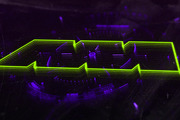 Cyber - Futuristic Neon Display, a Texture Graphic by Studio 2am (Thumbnail 4 of 9)