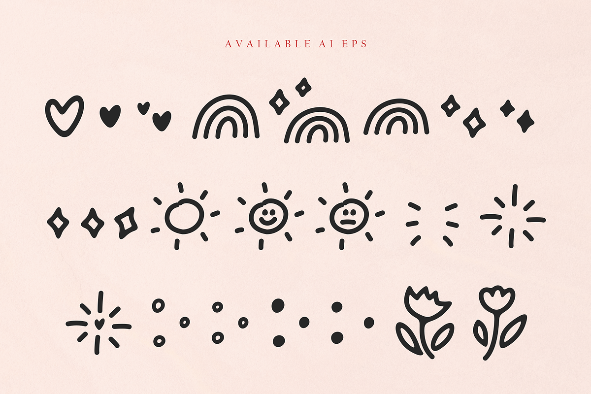 Cheerful Monday Handwritten Font, a Script Font by RedyStudio (Photo 17 of 17)