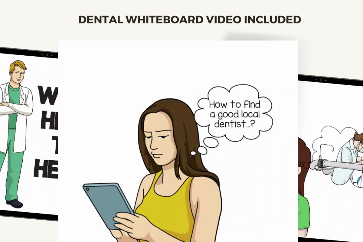 DENTAL SOCIAL MEDIA TEMPLATE, a Social Media Template by Local Marketing Templates (Photo 9 of 9)