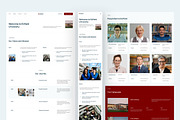 University Website UI Figma Template, an UI Kit Template by peterdraw (Thumbnail 3 of 7)
