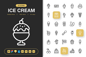 Ice Cream Icons