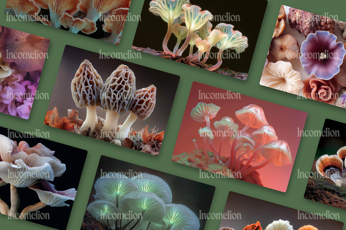 50 Fungi Mushrooms Stock Photos, a Nature Photo by Incomelion (Photo 11 of 14)