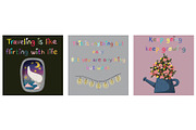 motivational emotional quotes, a Decorative Illustration by SaintPic illustrations (Thumbnail 8 of 9)