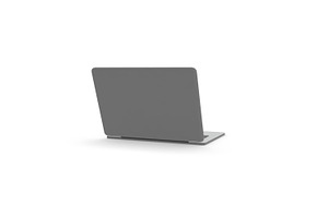 Laptop Simple Cartoon Clean