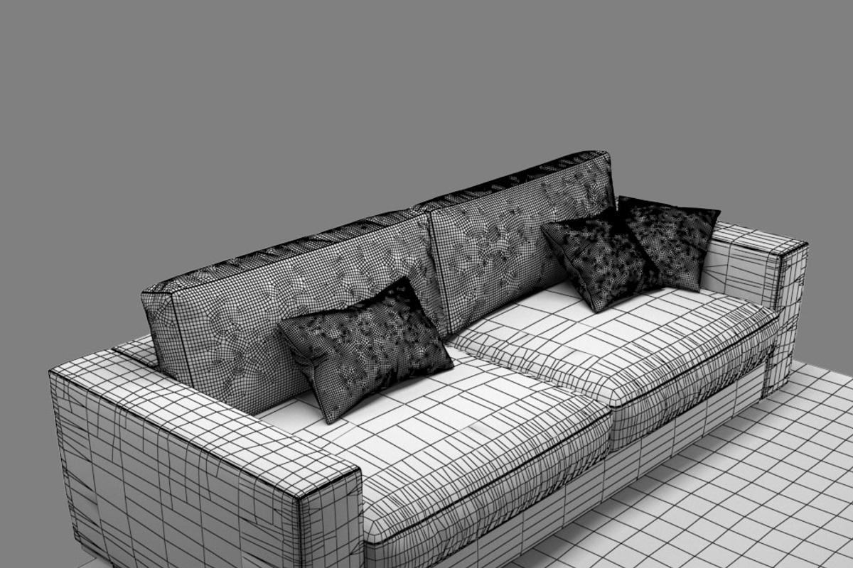 sofa BoConcept Cenova, a Furniture 3D Model by Alartimodels (Photo 12 of 13)