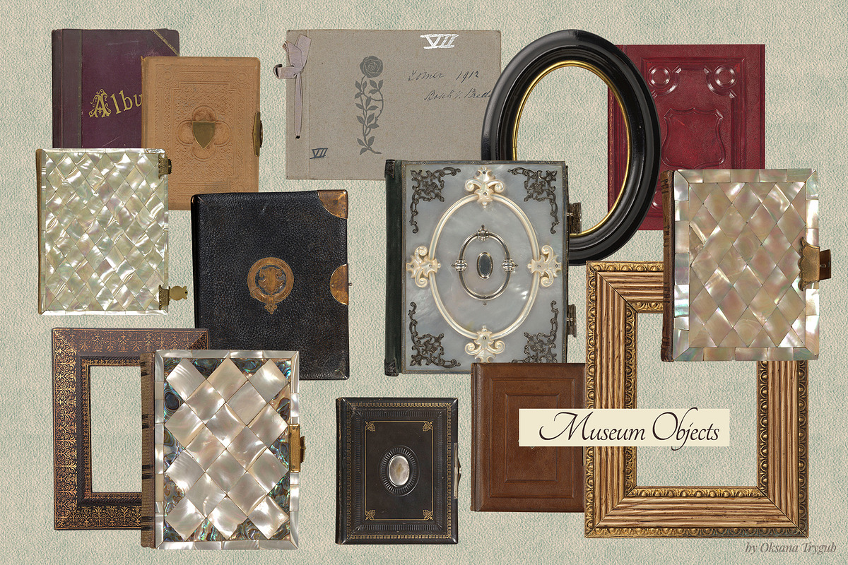Vintage Museum Collage Elements Pack, an Object Graphic by Oksana Trygub (Photo 11 of 29)