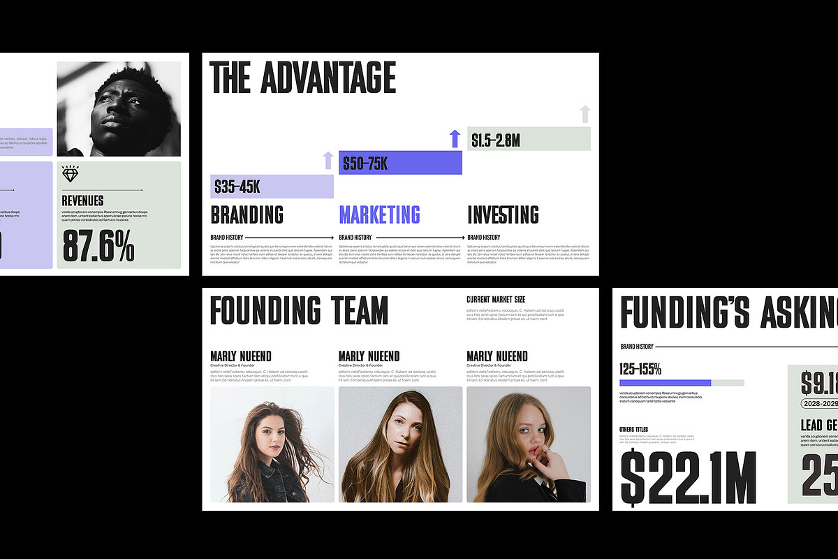 Startup Business Pitch Deck Template, a Presentation Template by Templeste (Photo 4 of 7)